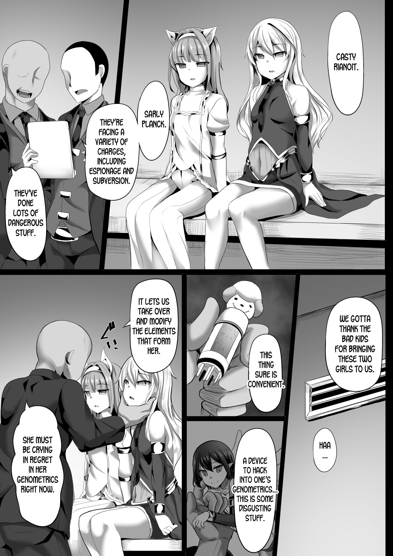 Hentai Manga Comic-Cass & Sarly Hypno-Read-4